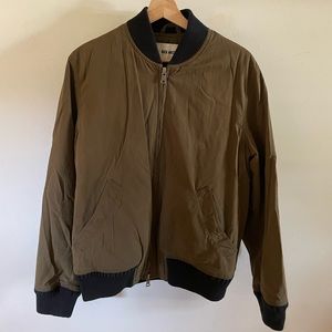 Buck Mason Elm Oil Cloth Bomber